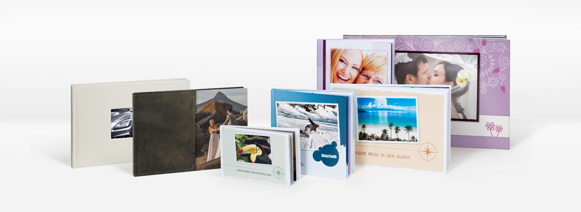 Die Alternative zu klassischen Fotoalben - Fotobücher selbst
gestalten