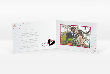 Hochzeitseinladung mit eigenem Layout