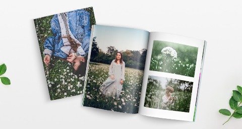 Fotobuch auf echtem Fotopapier als Urlaubsfotobuch
