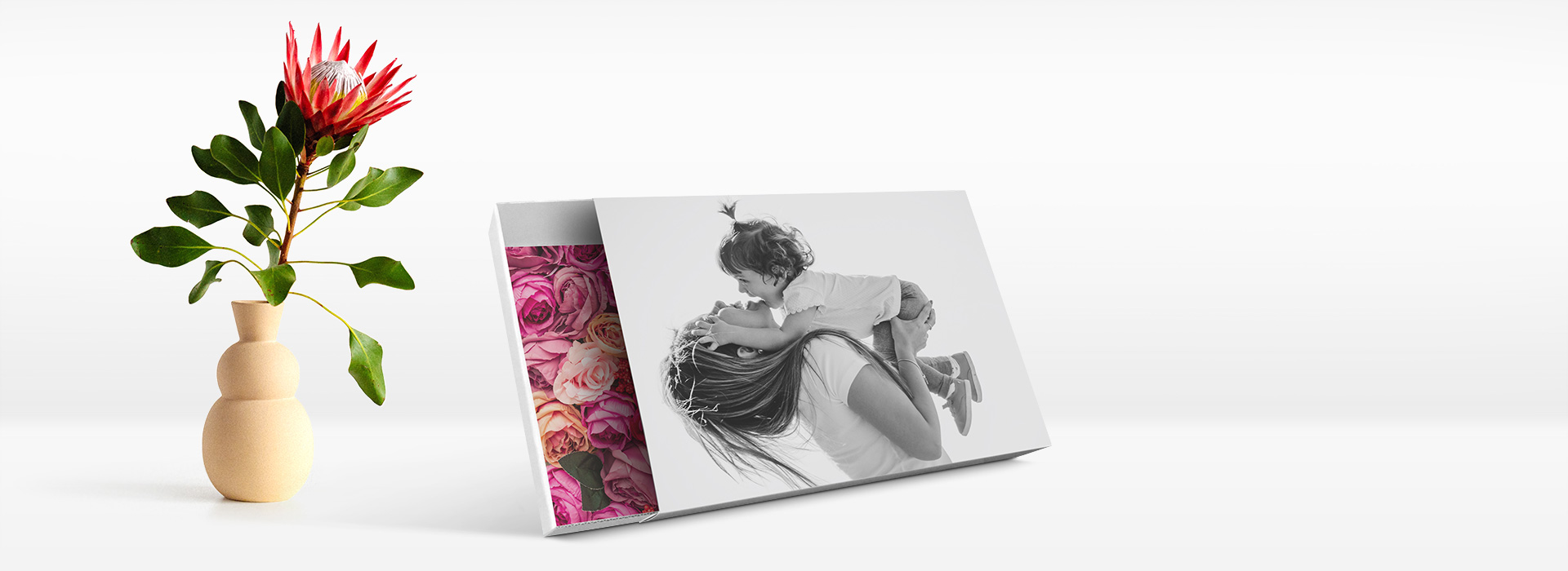 fotoCharly Geschenkbox - Schiebehülle und Box individuell
mit Foto gestalten