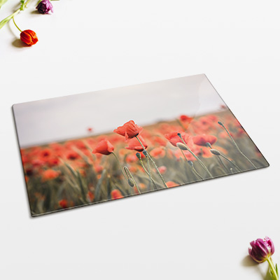 Fotoprodukte für Hobbyköche - Schneidebrett aus Glas
bedruckt mit Wunschmotiv