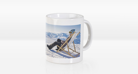Fototasse mit Panoramabild