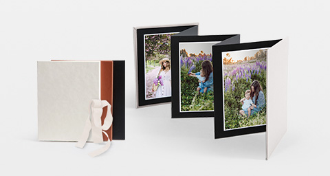 Foto-Leporello mit Sommermotiven