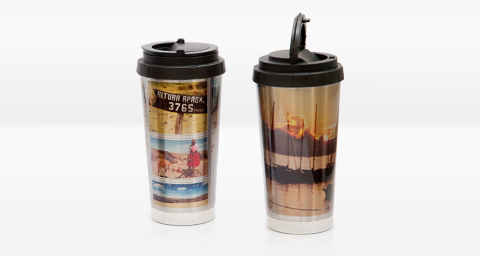 Thermobecher mit Lieblingsfoto