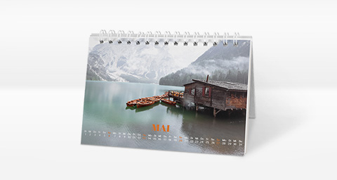 Foto-Tischkalender im Format 10x15 cm