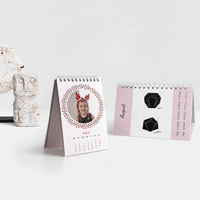  Tischkalender als Fotogeschenk online bestellen - fotoCharly Illustration 